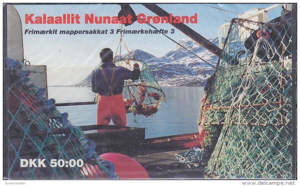 Greenland 1993 Queen & Crabs Booklet ** Mnh (32506) - Postzegelboekjes