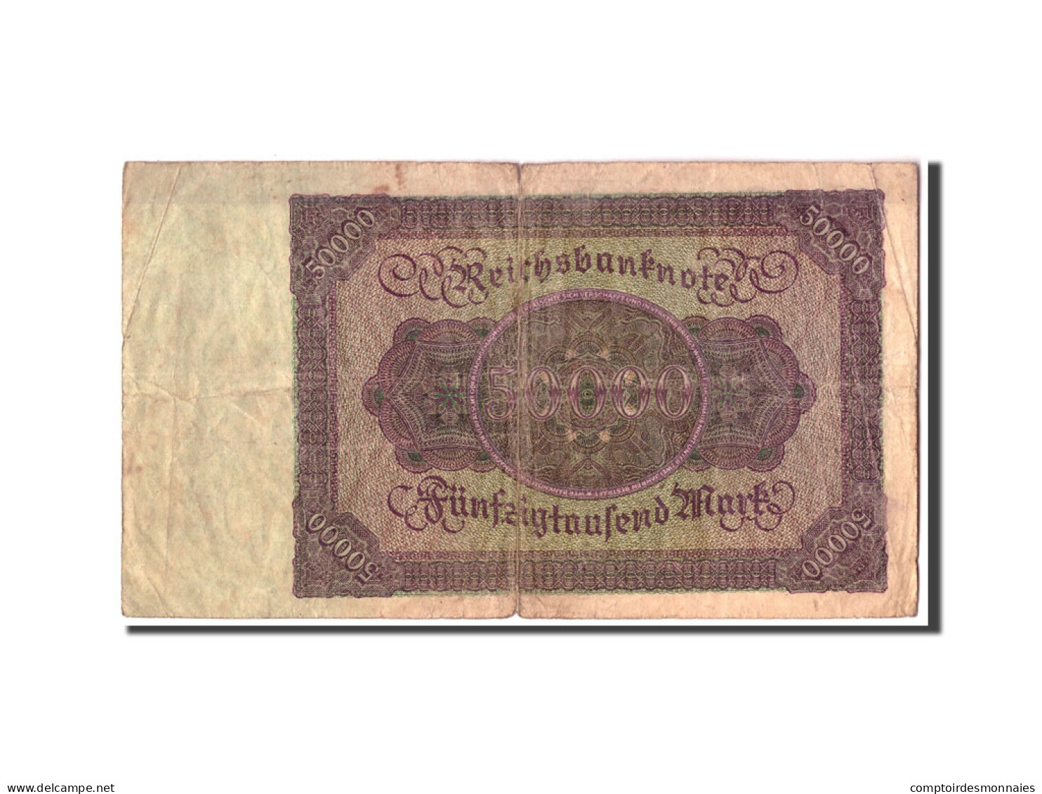 Billet, Allemagne, 50,000 Mark, 1922, 1922-11-19, KM:79, B - 50000 Mark