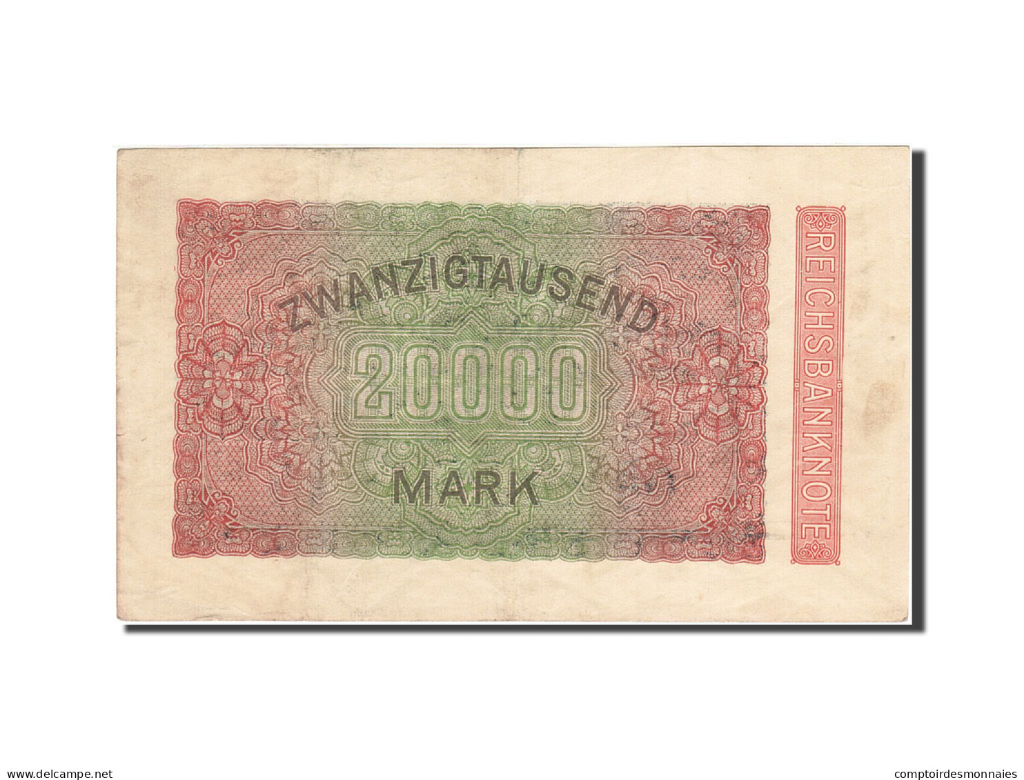 Billet, Allemagne, 20,000 Mark, 1923, 1923-02-20, KM:85a, TTB+ - 20.000 Mark