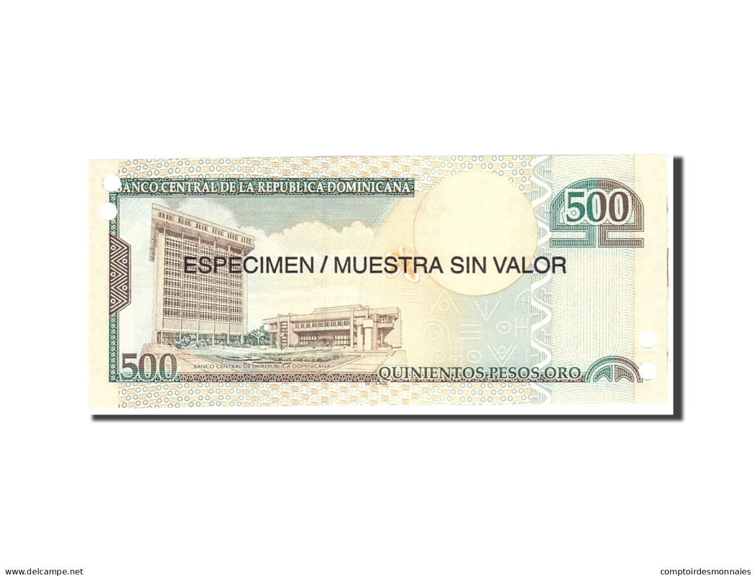 Billet, Dominican Republic, 500 Pesos Oro, 2006, Undated, KM:179s1, NEUF - Dominicaine