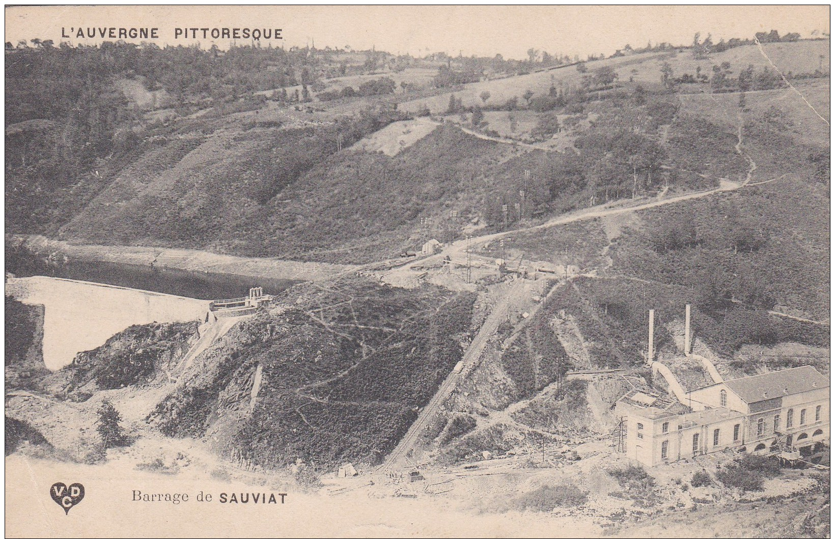 7h - 63 - Sauviat - Puy-de-Dôme - Barrage - Autres & Non Classés