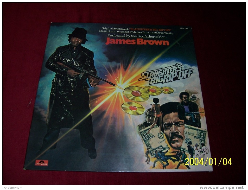 COLLECTION DE  4 DISQUES ANCIEN °° JAMES BROWN X2 + GALLAGHER + TEN YEARS AFTER  DOUBLE - Collections Complètes