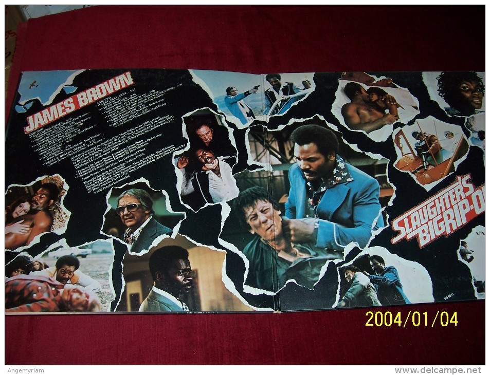 COLLECTION DE  4 DISQUES ANCIEN °° JAMES BROWN X2 + GALLAGHER + TEN YEARS AFTER  DOUBLE - Collections Complètes