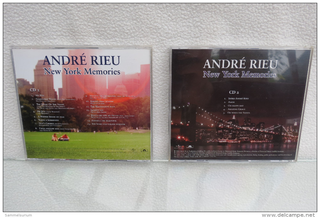 2 CDs "André Rieu" New York Memories - Instrumental