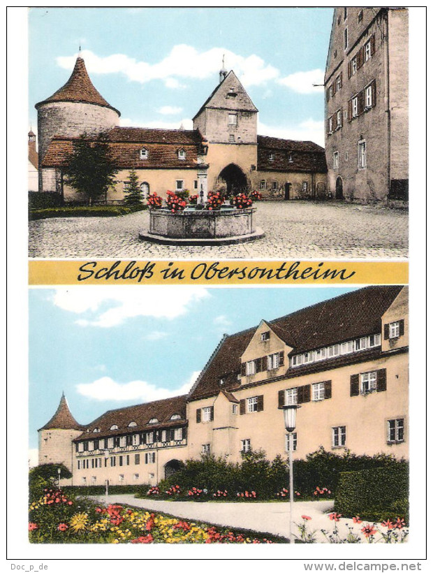 Deutschland - 7164 Obersontheim / Kr. Schwäbisch Hall - Alte Ansichten - Schwaebisch Hall