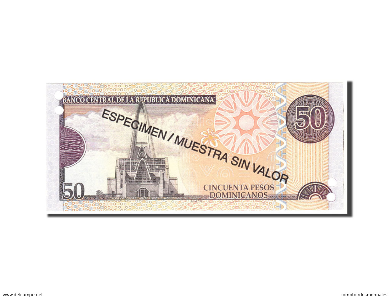 Billet, Dominican Republic, 50 Pesos Dominicanos, 2011, Undated, KM:183s, NEUF - Dominicaine