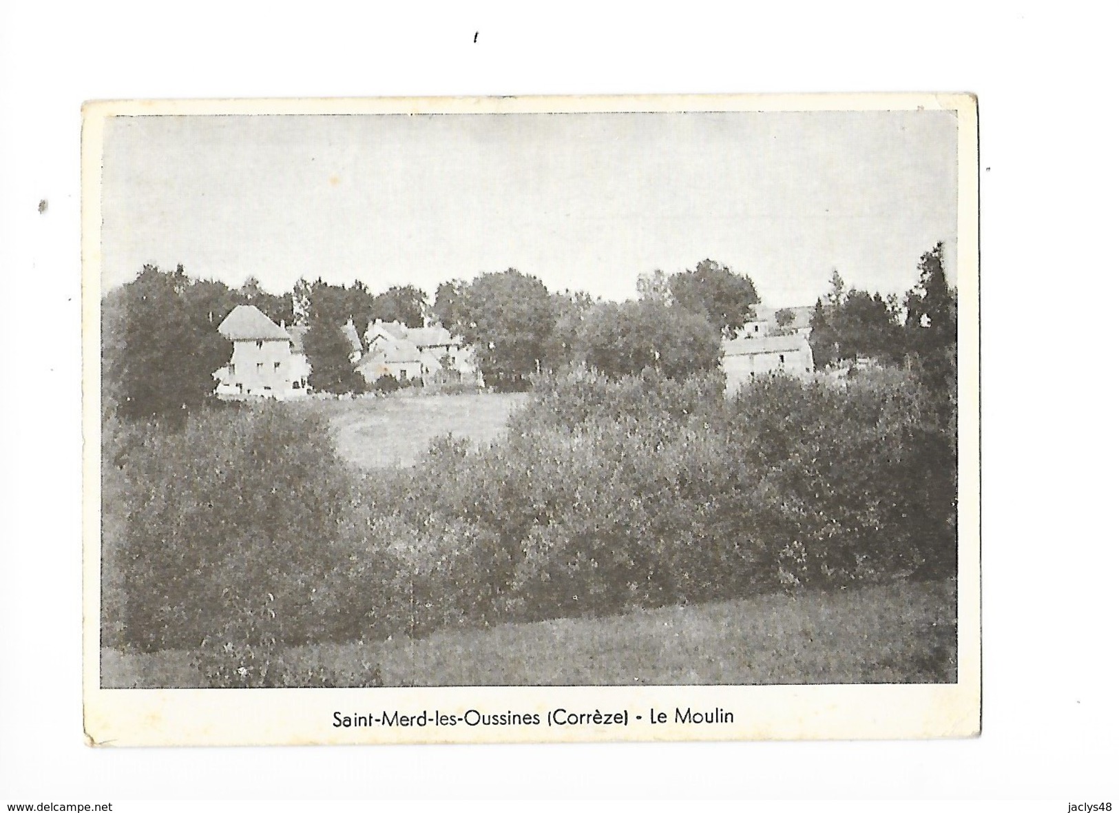 Saint-Merd-les-Oussines  (cpsm 19)  Le Moulin -      - L 1 - Uzerche