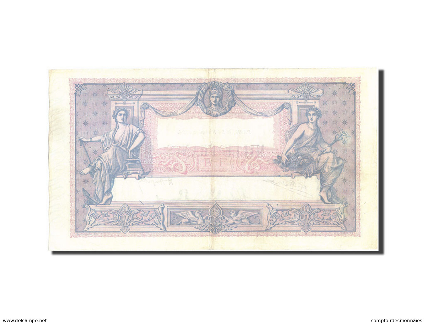 Billet, France, 1000 Francs, 1 000 F 1889-1926 ''Bleu Et Rose'', 1924 - 1 000 F 1889-1926 ''Bleu Et Rose''