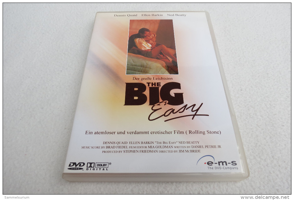 DVD "The Big Easy" Der Große Leichtsinn, Ein Atemloser Und Verdammt Erotischer Film - Music On DVD