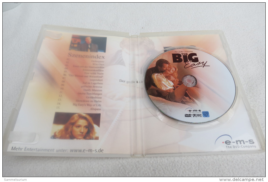 DVD "The Big Easy" Der Große Leichtsinn, Ein Atemloser Und Verdammt Erotischer Film - Muziek DVD's