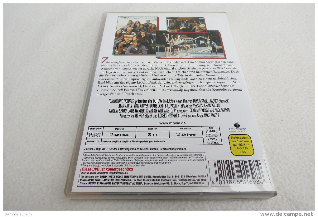 DVD "Indian Summer" Acht Freunde Und Der Beste Sommer Ihres Lebens! - Muziek DVD's
