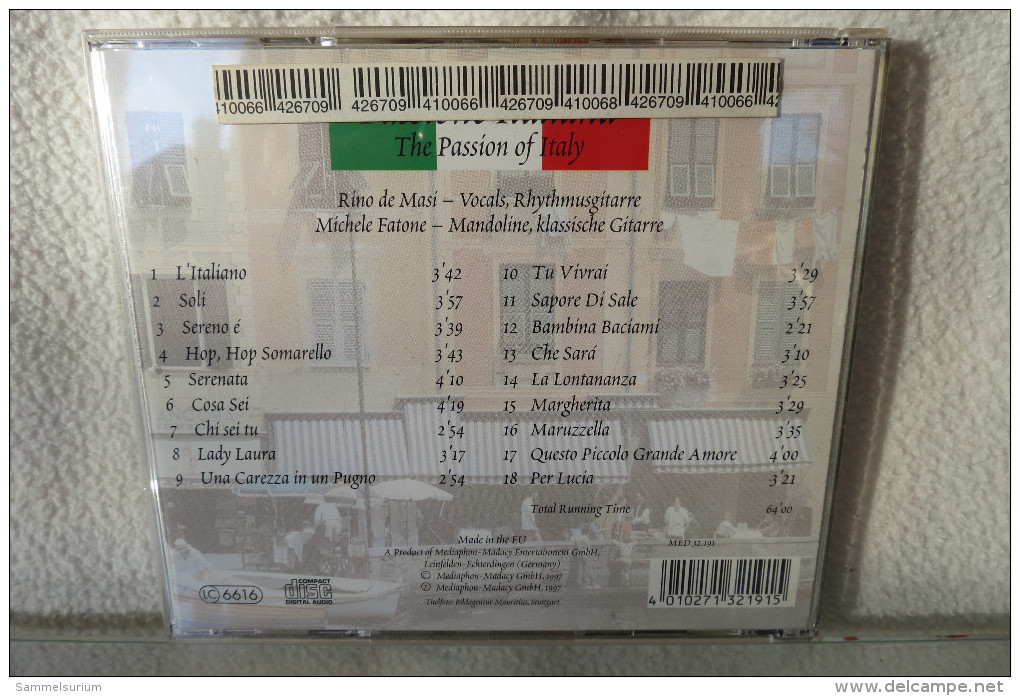 CD "Passione Italiana" The Passion Of Italy - Autres - Musique Italienne