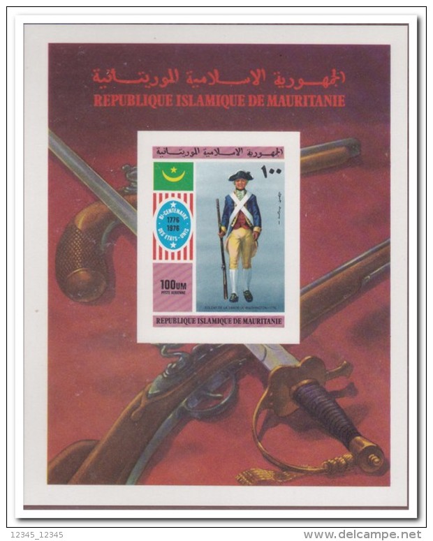 Mauritanië 1976 Imperf., Postfris MNH, Military - Mauritanië (1960-...)