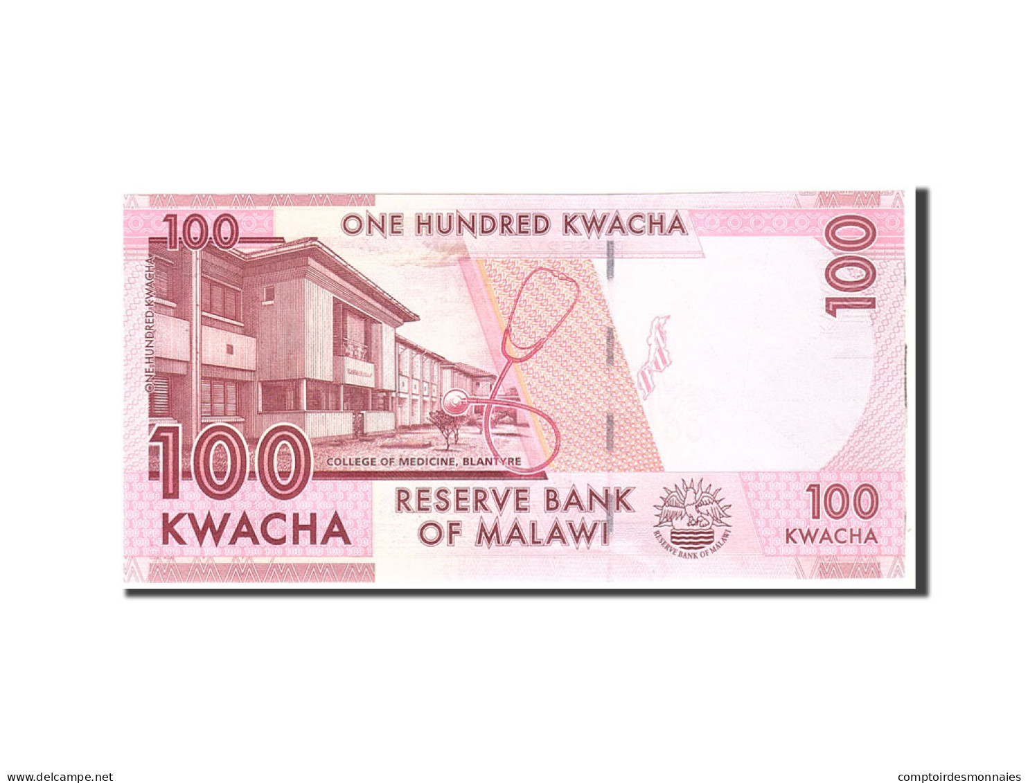 Billet, Malawi, 100 Kwacha, 2013, 2013-01-01, KM:59, NEUF - Malawi