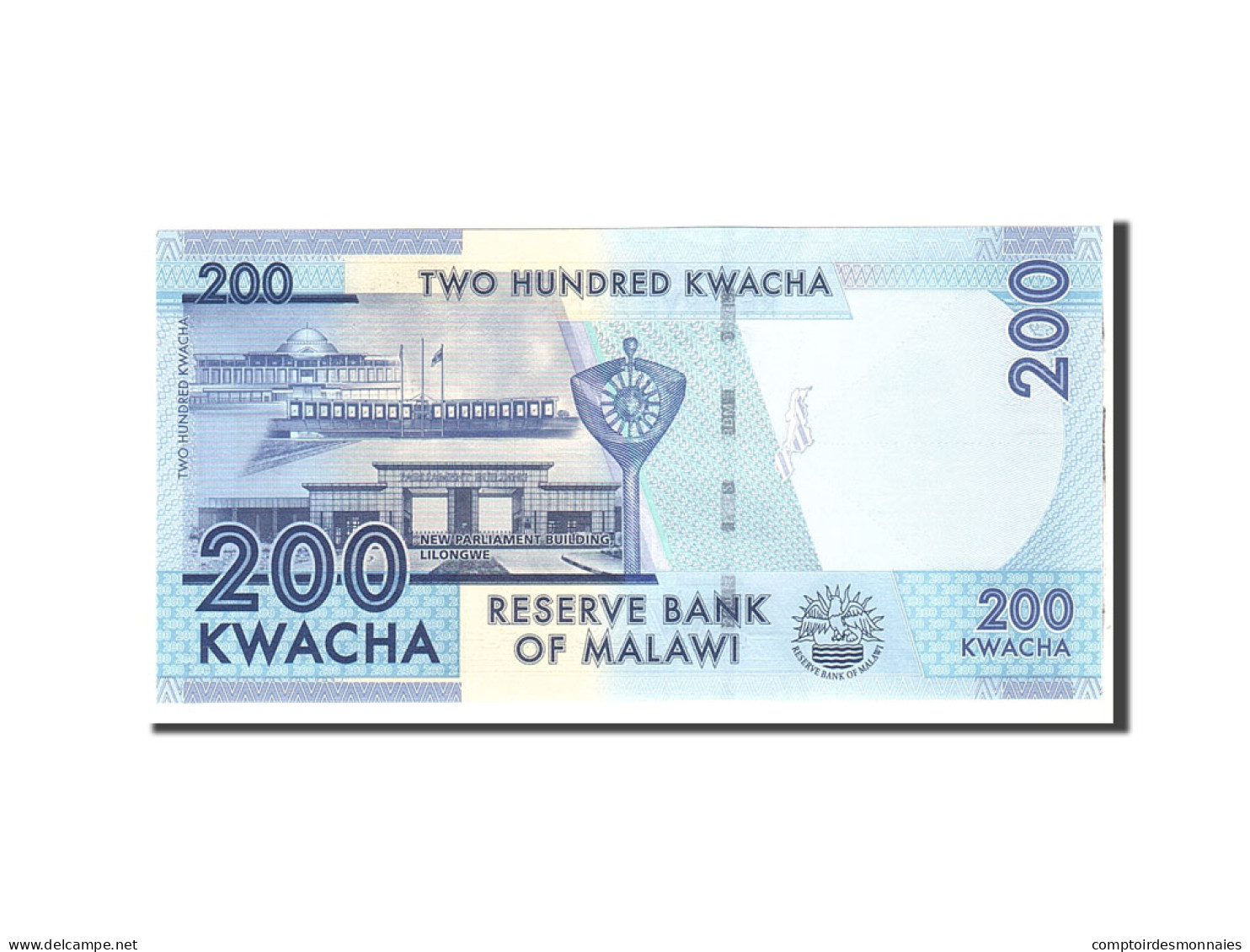 Billet, Malawi, 200 Kwacha, 2013, Undated, KM:60, NEUF - Malawi