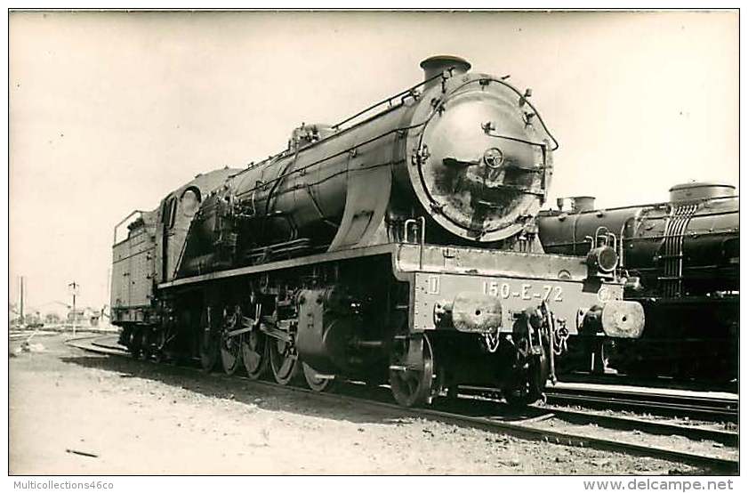 PHOTO VILAIN TRAIN - 300916 - 93 LE BOURGET 150E72 - Locomotive Gare Chemin De Fer - Le Bourget