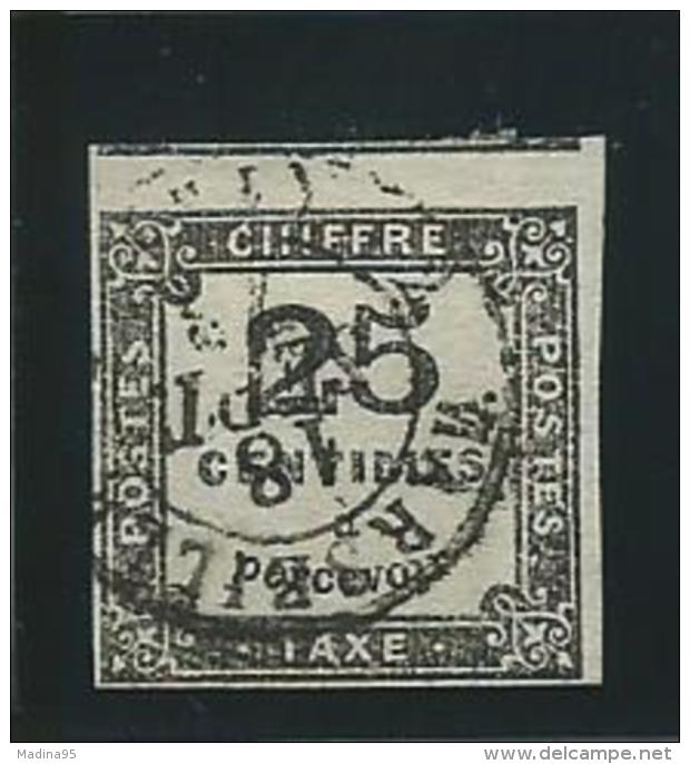 FRANCE: Obl., TAXE N°5, B/TB - 1859-1959 Gebraucht