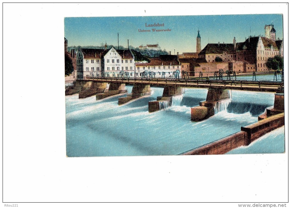 Allemagne -  Landshut - Unteres Wasserwehr - N° 8 - 95006 - Landshut