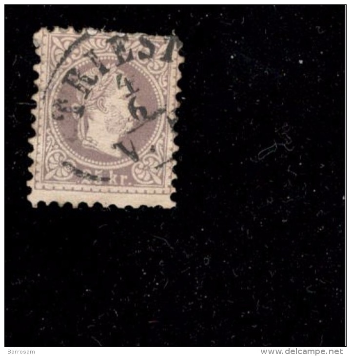 Austria1867:Michel40Ic 25Kr (short Perfs At Top ,right) - Proofs & Reprints