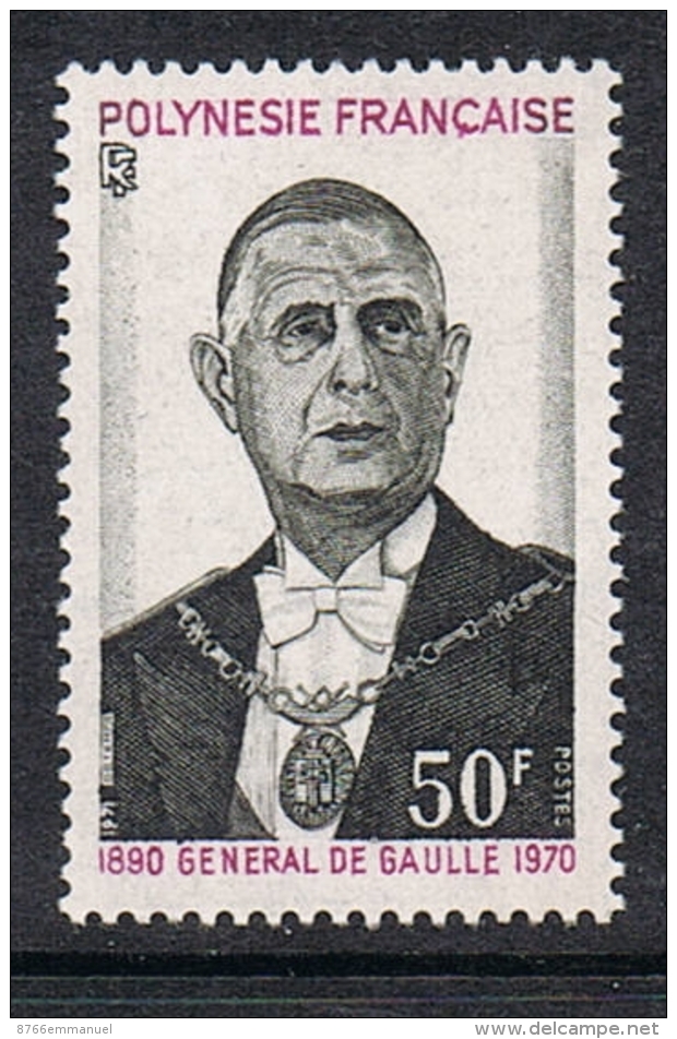POLYNESIE N°90 N** - Unused Stamps