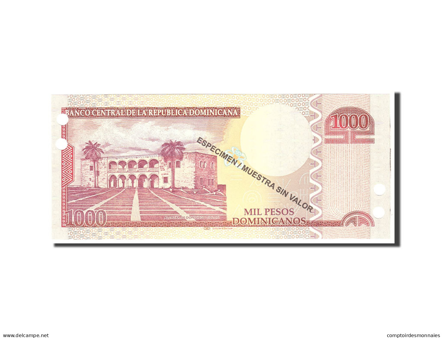 Billet, Dominican Republic, 1000 Pesos Dominicanos, 2011, Undated, KM:186s, NEUF - República Dominicana