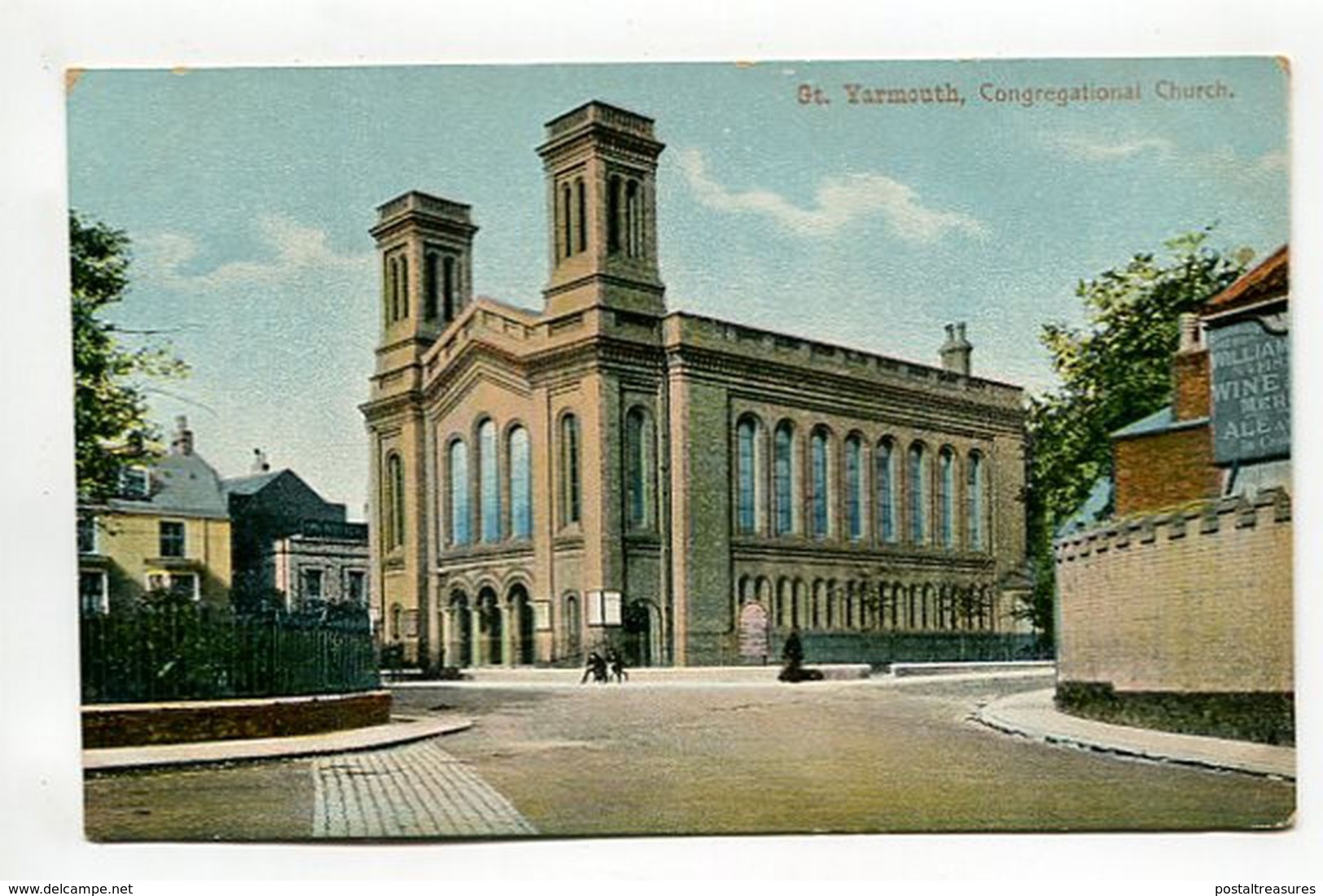 Gt. Yarmouth, Congregational Church. - Great Yarmouth