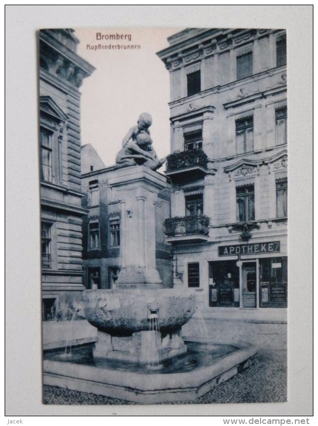 Bromberg / Bydgoszcz  / Fountain / Brunnen /  Fontaine 1910 Year / Reproduction - Westpreussen