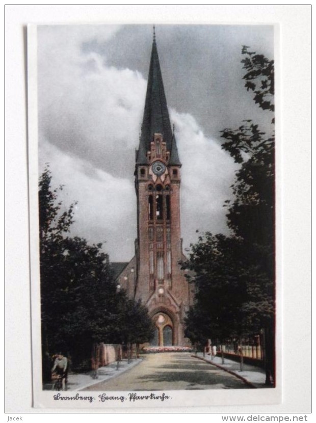 Bromberg / Bydgoszcz 1940 Year / Jesuits Church  / Reproduction - Westpreussen