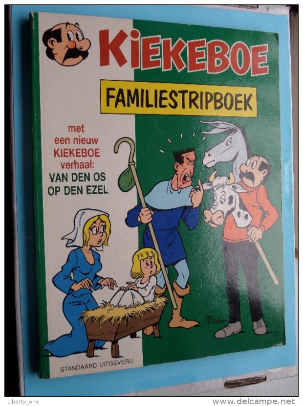 Familiestripboek Met Een Nieuw Kiekeboe Verhaal ( 1/11/90 - Standaard Uitgeverij ) KIEKEBOE ( Zie Foto's ) ! - Kiekebö