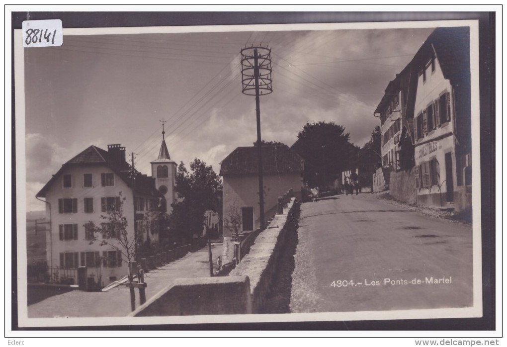 LES PONTS DE MARTEL - TB - Ponts-de-Martel