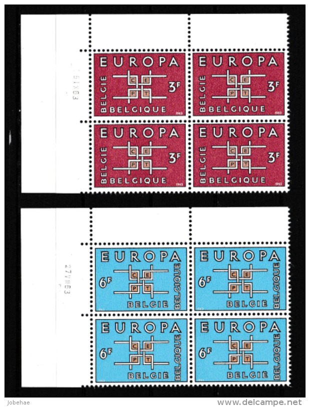 Belgie Drukdatum COB** 1261-1262 - Datiert