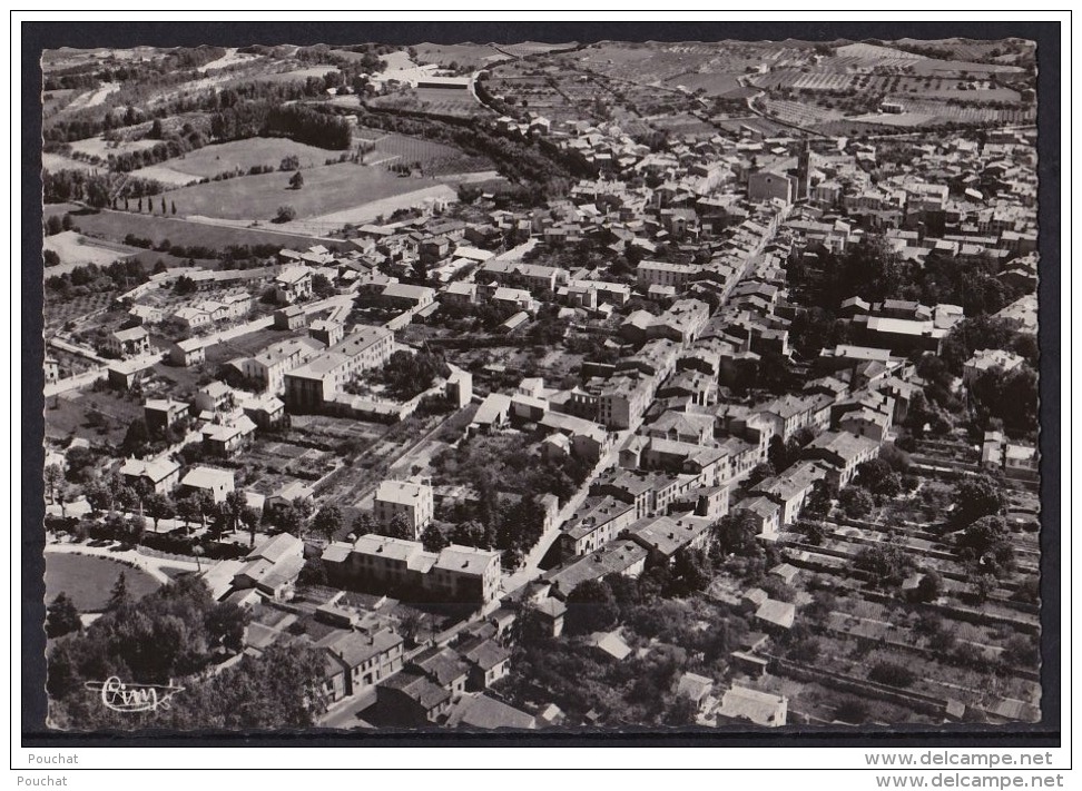 66) PRADES - Vue Aérienne Générale , Rue Du Palais De Justice - église Collège De Garçons Et Les écoles (1962) - Prades