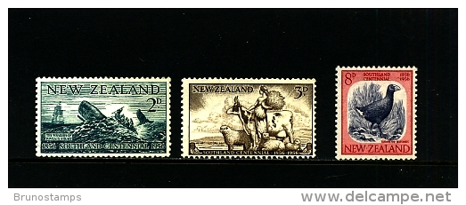 NEW ZEALAND - 1956  SOUTHLAND CENTENNIAL  SET  MINT NH - Nuovi