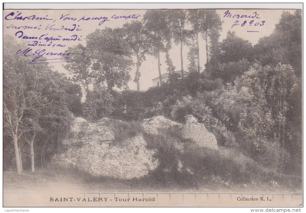 8O LA SOMMESAINT VALERY SUR SOMME   "  Tour Harold  " - Saint Valery Sur Somme