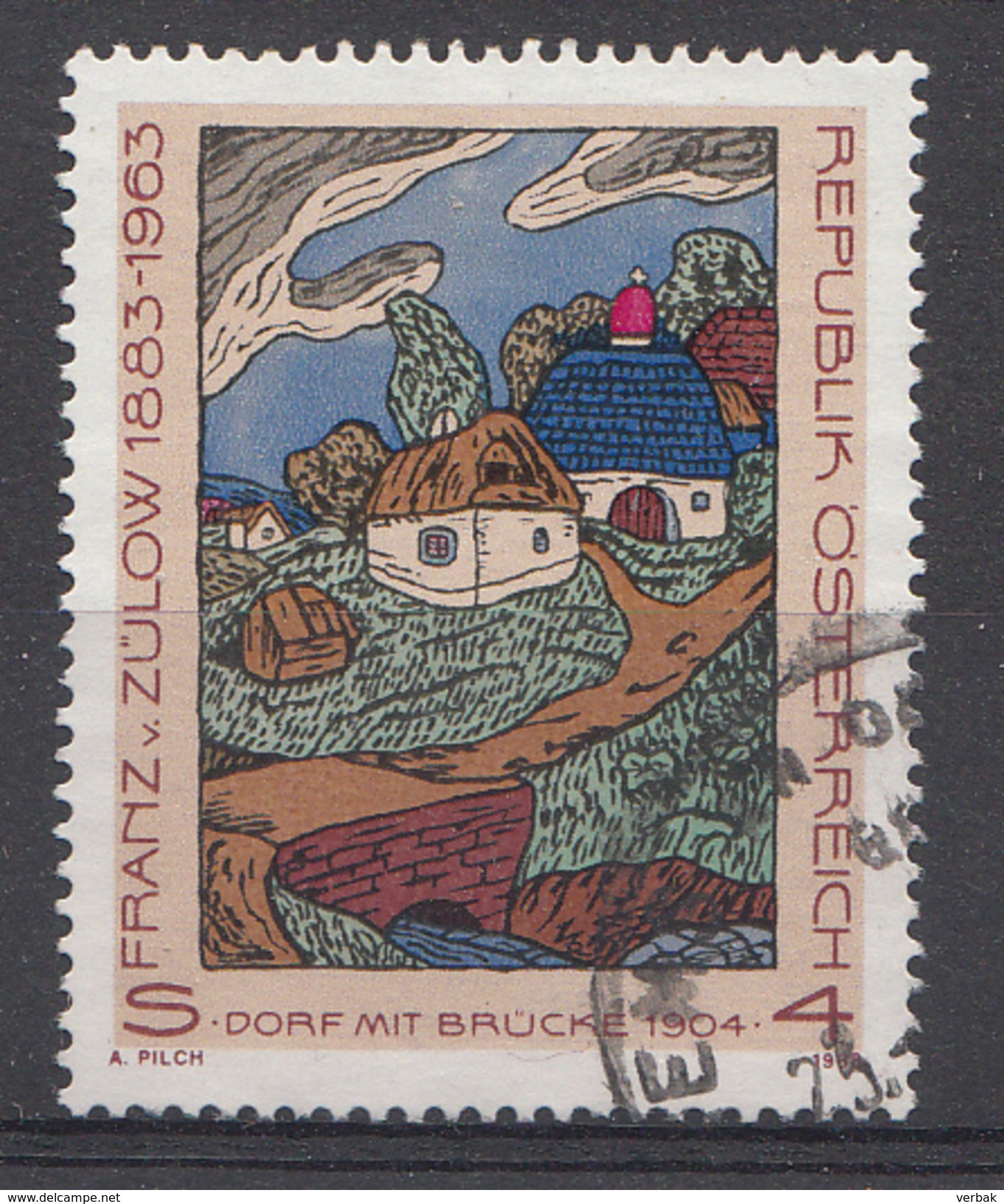 Autriche 1988  Mi.nr.: 1912  Todestag Von Franz Von Zülow  OBLITERE / USED / GEBRUIKT - Oblitérés