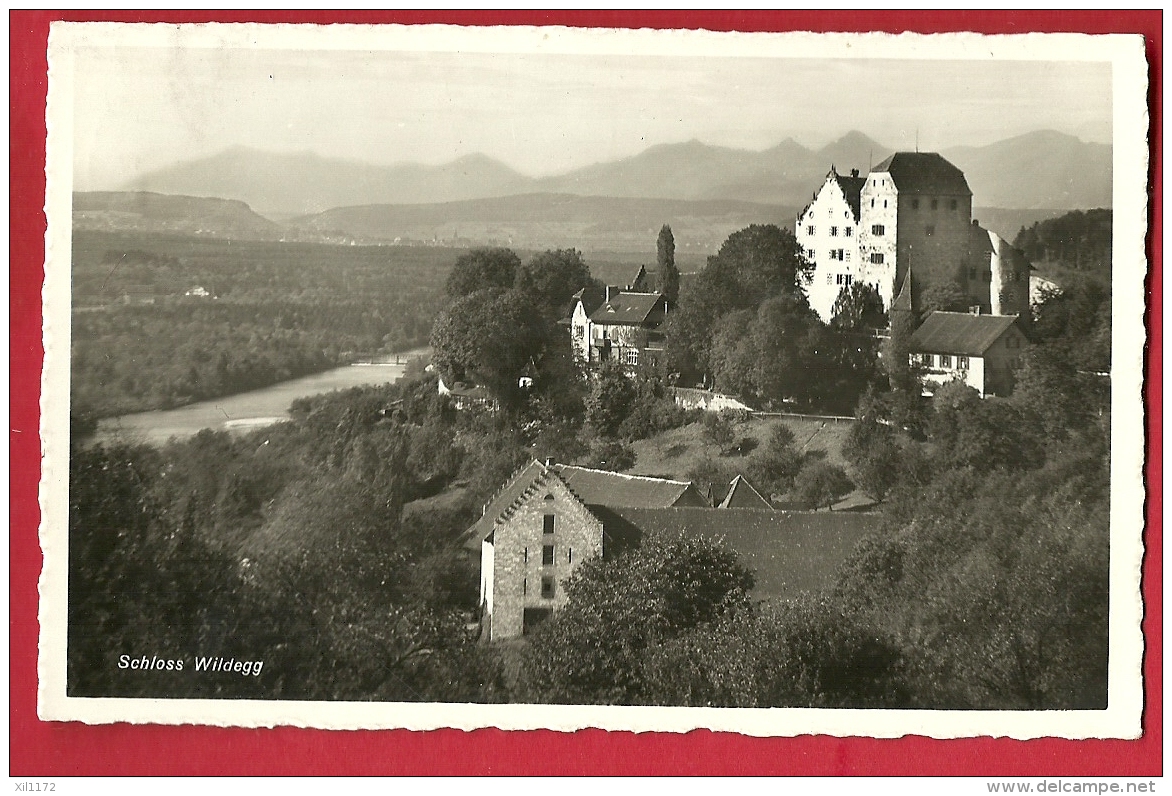 HBO-10  Schloss Wildegg  Gemeinde Möriken-Wildegg . Tempel Der Schloss. Gelaufen In 1944 - Wildegg