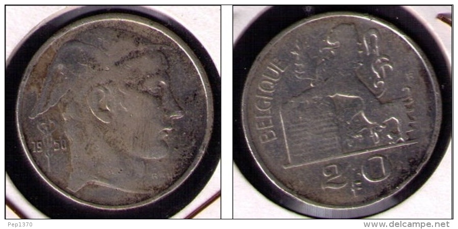 BELGICA - MONEDA DE 20 FRANCOS DE PLATA (SILVER) DE 1950 - 20 Franc