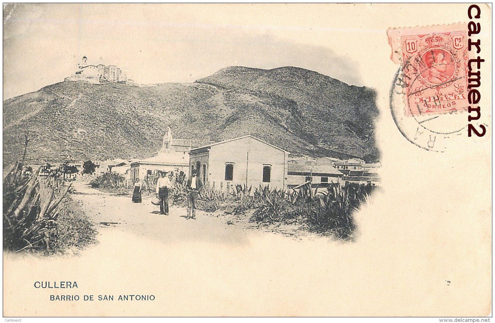 CULLERA BARRIO DE SAN ANTONIO ESPANA 1900 - Andere & Zonder Classificatie