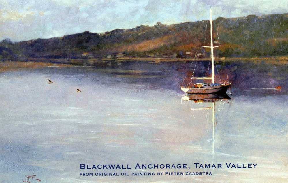 Australia Tasmania Tamar Valley - Blackwall Anchorage Zaadstra Large PC 22x14cm Unused - Andere & Zonder Classificatie