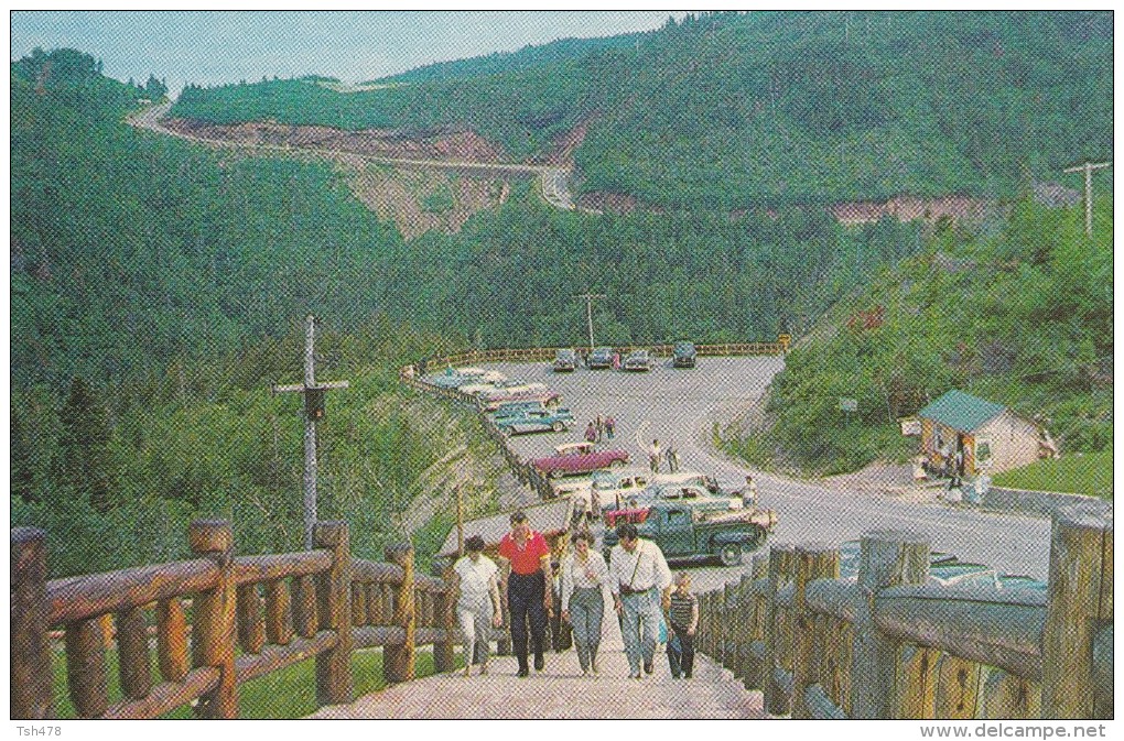 CANADA---PERCE--vue Charmante Dans La Grande Coupe--voir 2 Scans - Percé