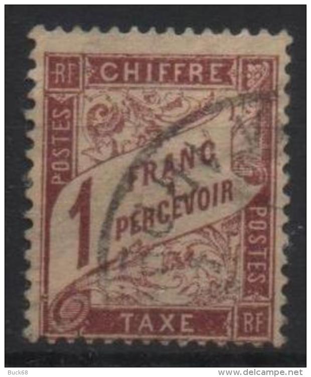 FRANCE Taxe 40(o) Chiffre - 1859-1959 Used