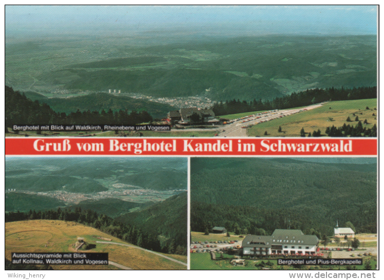 Waldkirch - Mehrbildkarte 1  Kandel - Waldkirch