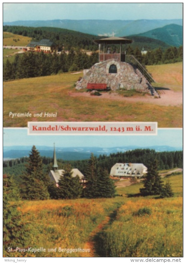 Waldkirch - Mehrbildkarte 2  Kandel - Waldkirch