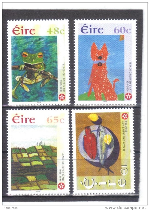 SAR296  IRLAND  2004  Michl  1584/87  ** Postfrisch Siehe ABBILDUNG - Gebraucht