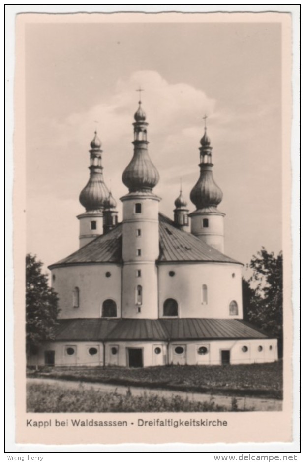 Waldsassen Kappl - S/w Dreifaltigkeitskirche 1 - Waldsassen