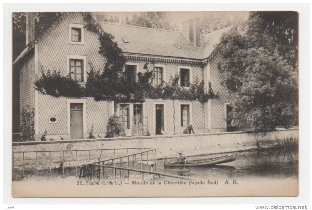 37 INDRE ET LOIRE - SACHÉ Moulin De La Chevrière - Sonstige & Ohne Zuordnung