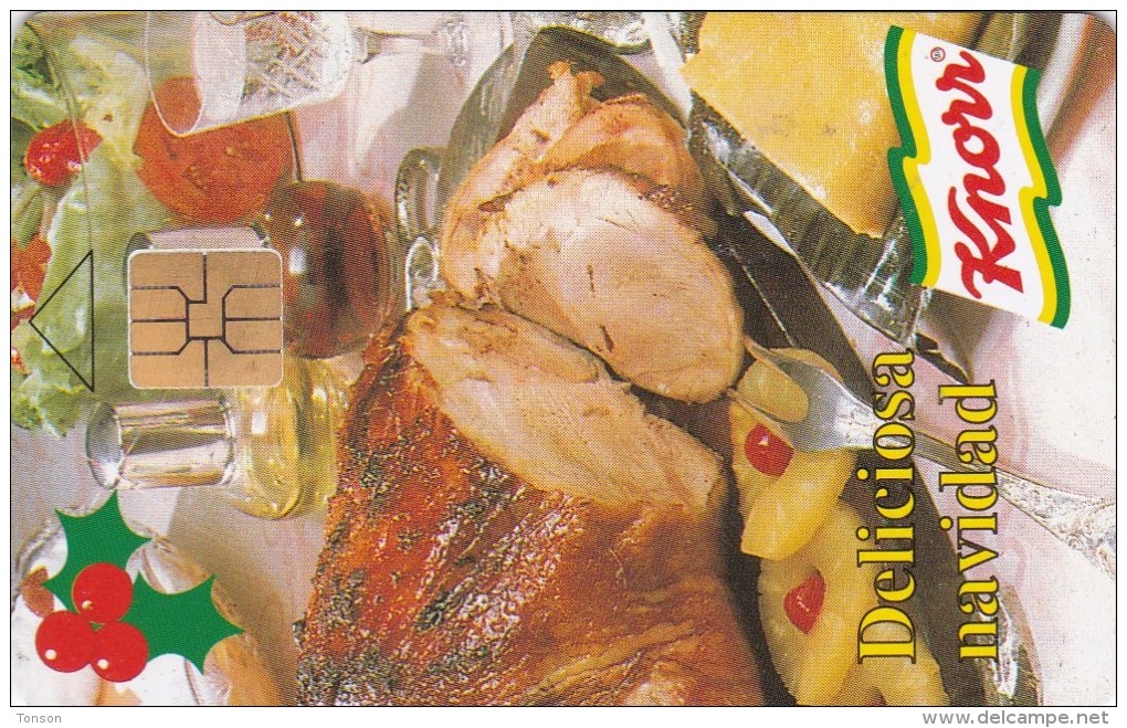 Venezuela, CAN2-0172, Knorr Christmas, Salsa De Pasas, 2 Scans. - Venezuela