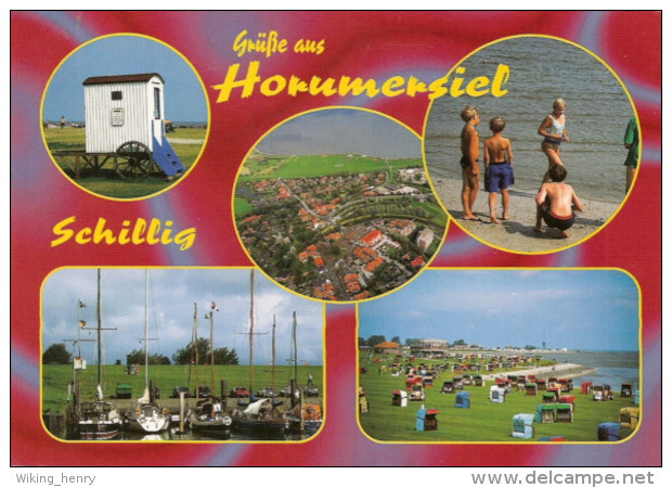 Wangerland Horumersiel Schillig - Mehrbildkarte 3 - Wangerland