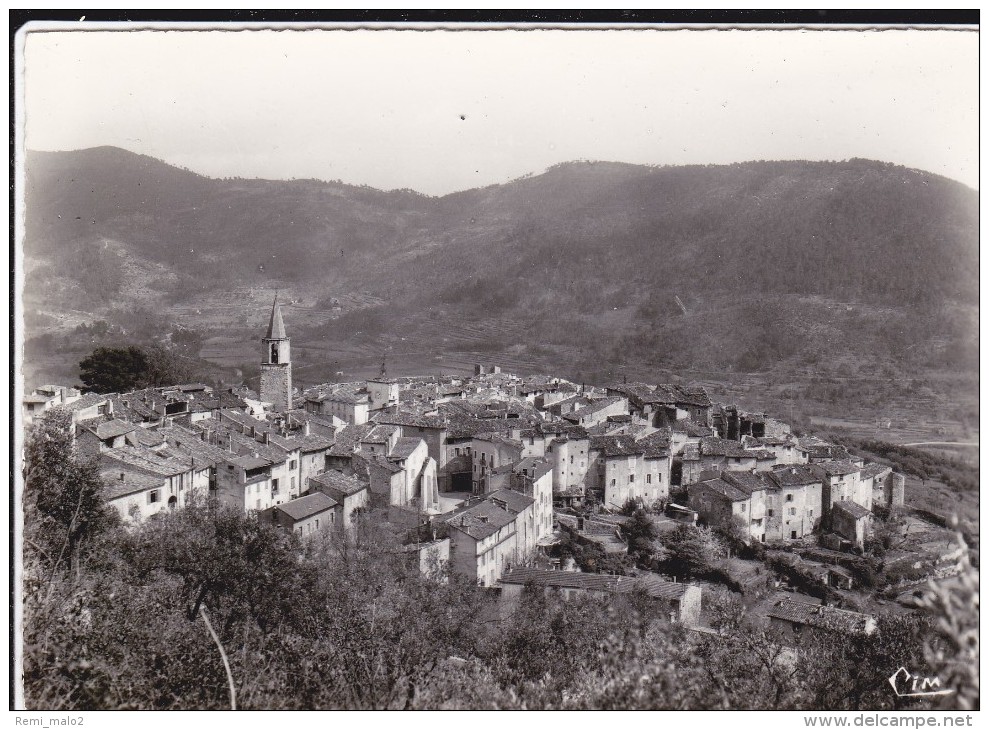 CPSM      BARGEMON  83  Vue Générale - Bargemon