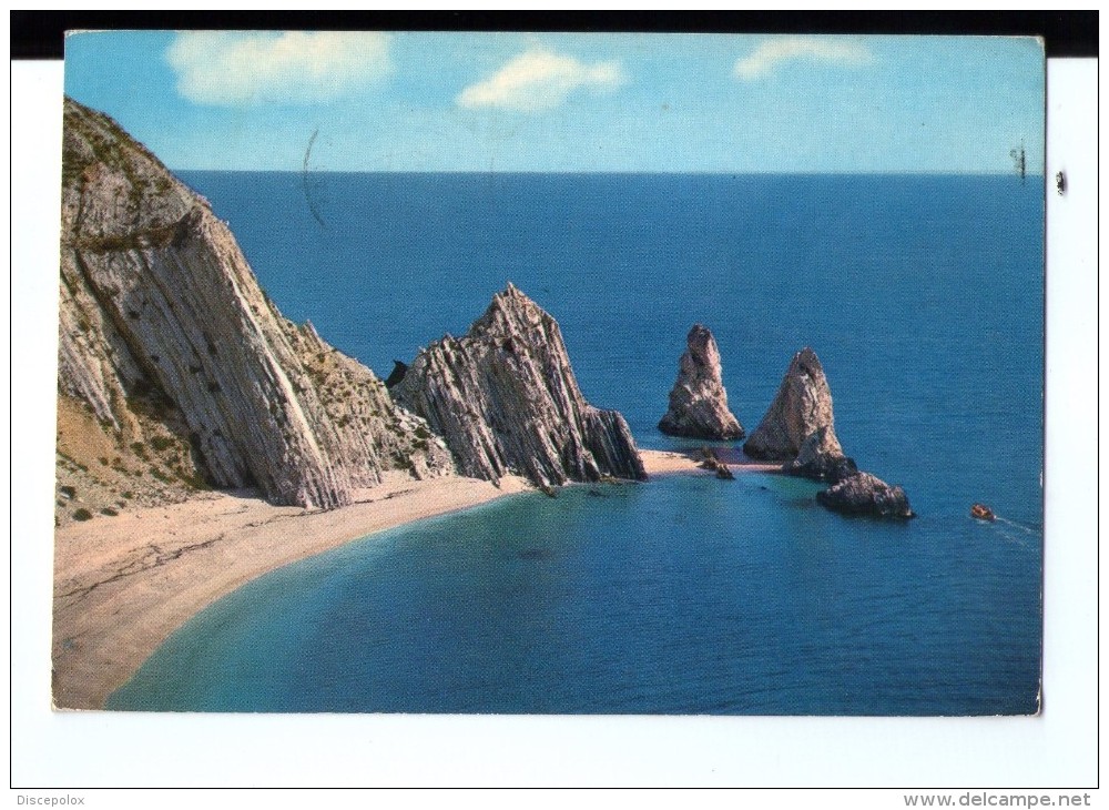 S76 Cartolina Delle Marche - Ancona, Riviera Del Conero: Le Due Sorelle _ VIAG. 1979 - Otros & Sin Clasificación